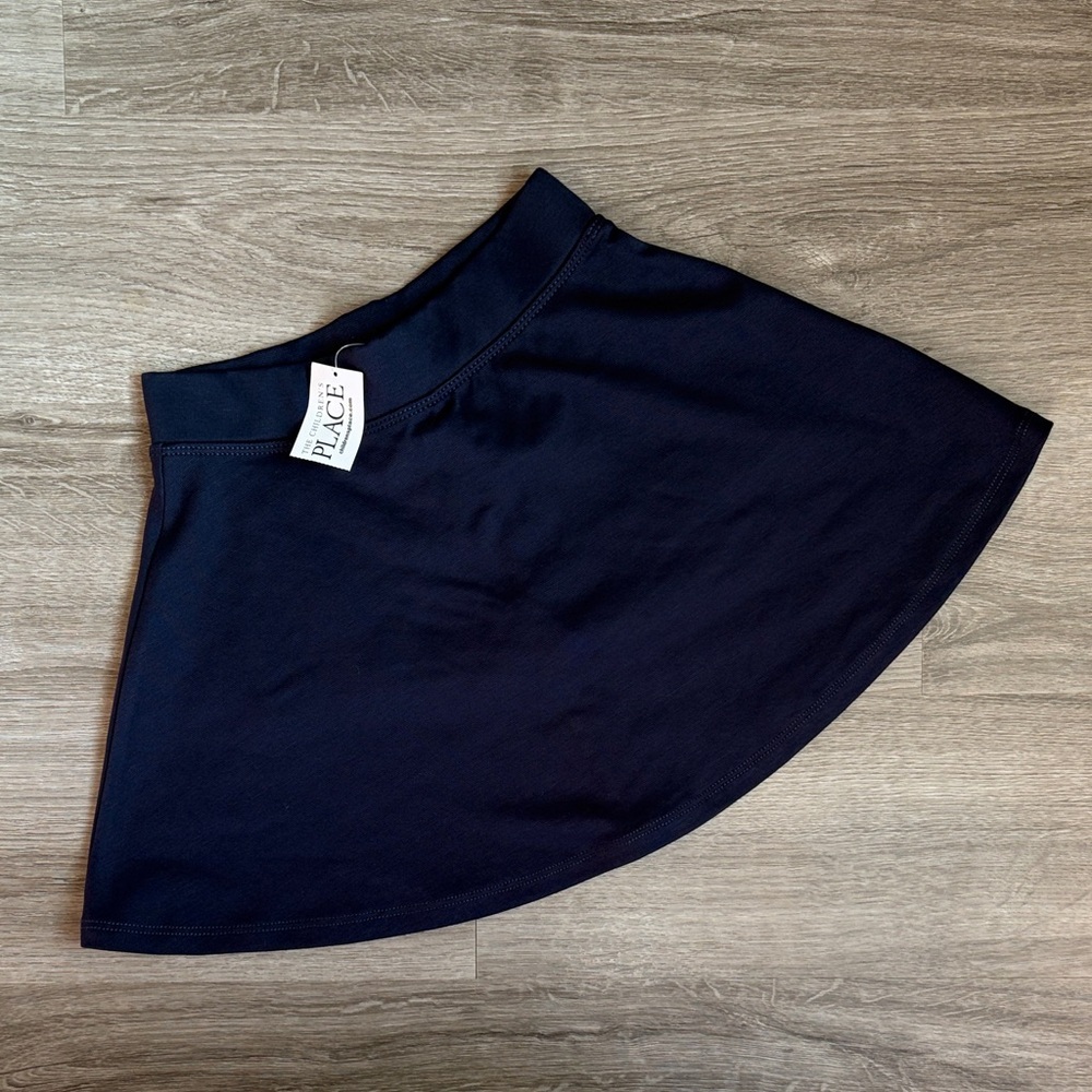 NEW The Children's Place girls navy blue skort